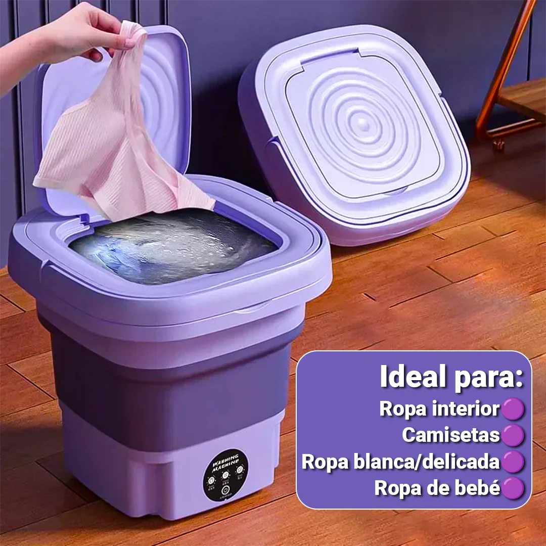Lavadora y Secadora Plegable - Mini Whash