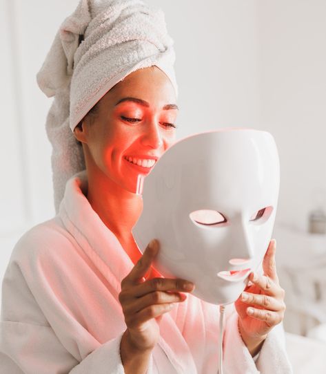 Máscara Facial LED con Tecnología de Cromoterapia®, Innovación para tu Piel 😍 50%OFF 🎁